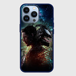 Чехол для iPhone 13 Pro Веном и Эдди, цвет: 3D-тёмно-синий