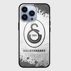 Чехол для iPhone 13 Pro Galatasaray - white gradient, цвет: 3D-черный