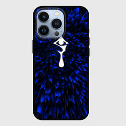 Чехол для iPhone 13 Pro Hellsing blue energy, цвет: 3D-черный