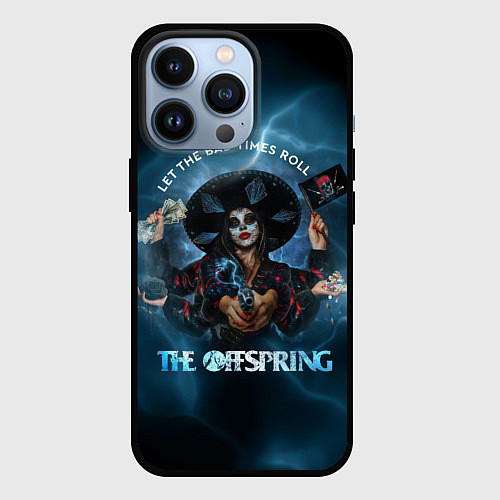 Чехол iPhone 13 Pro The Offspring Let the Bad Times Roll / 3D-Черный – фото 1