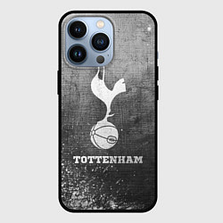 Чехол для iPhone 13 Pro Tottenham - grey gradient, цвет: 3D-черный