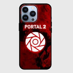 Чехол для iPhone 13 Pro Portal2 огненный стиль, цвет: 3D-черный