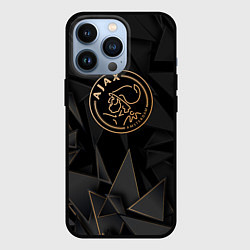Чехол для iPhone 13 Pro Ajax golden poly, цвет: 3D-черный
