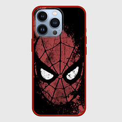 Чехол для iPhone 13 Pro Spider-man splashes, цвет: 3D-красный