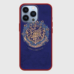 Чехол iPhone 13 Pro Happy Christmas - Hogwarts