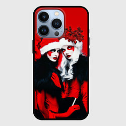 Чехол для iPhone 13 Pro Новые снегурочки - высокая мода, цвет: 3D-черный