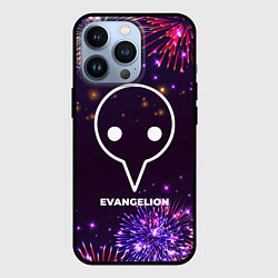 Чехол для iPhone 13 Pro Праздничный Evangelion, цвет: 3D-черный