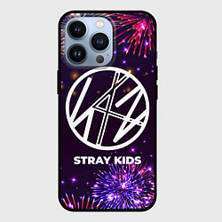 Чехол для iPhone 13 Pro Праздничный Stray Kids, цвет: 3D-черный