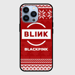 Чехол для iPhone 13 Pro Новогодний Blackpink, цвет: 3D-черный