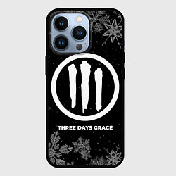 Чехол для iPhone 13 Pro Снежный Three Days Grace, цвет: 3D-черный
