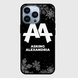 Чехол для iPhone 13 Pro Снежный Asking Alexandria, цвет: 3D-черный