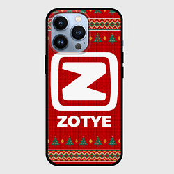 Чехол для iPhone 13 Pro Zotye new year, цвет: 3D-черный