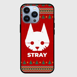Чехол для iPhone 13 Pro Stray new year, цвет: 3D-черный