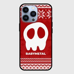 Чехол для iPhone 13 Pro Новогодний Babymetal, цвет: 3D-черный