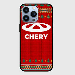 Чехол для iPhone 13 Pro Chery new year, цвет: 3D-черный