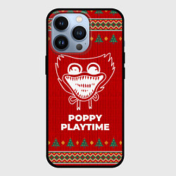 Чехол для iPhone 13 Pro Poppy Playtime new year, цвет: 3D-черный