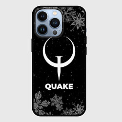 Чехол для iPhone 13 Pro Снежный Quake, цвет: 3D-черный