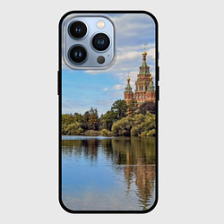 Чехол для iPhone 13 Pro Собор святых апостолов Петра и Павла в Петергофе, цвет: 3D-черный