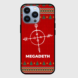 Чехол для iPhone 13 Pro Megadeth new year, цвет: 3D-черный