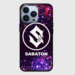 Чехол для iPhone 13 Pro Праздничный Sabaton, цвет: 3D-черный