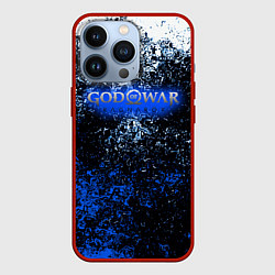 Чехол для iPhone 13 Pro God of War краски, цвет: 3D-красный