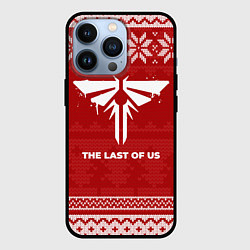 Чехол для iPhone 13 Pro Новогодний The Last Of Us, цвет: 3D-черный