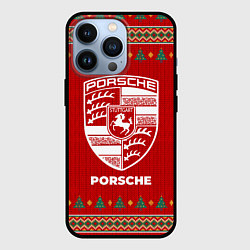 Чехол для iPhone 13 Pro Porsche new year, цвет: 3D-черный