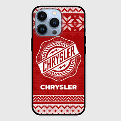 Чехол для iPhone 13 Pro Новогодний Chrysler, цвет: 3D-черный