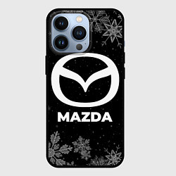 Чехол для iPhone 13 Pro Снежный Mazda, цвет: 3D-черный