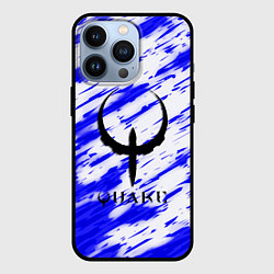 Чехол для iPhone 13 Pro Quake огненные краски, цвет: 3D-черный