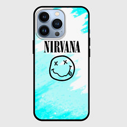 Чехол для iPhone 13 Pro Nirvana rock music color, цвет: 3D-черный