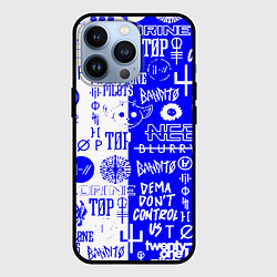 Чехол для iPhone 13 Pro Twenty one pilots лого, цвет: 3D-черный