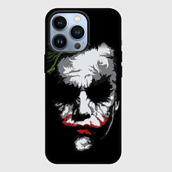Чехол для iPhone 13 Pro Joker - хит леджер, цвет: 3D-черный