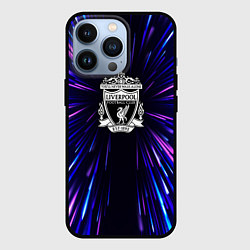 Чехол для iPhone 13 Pro Liverpool neon energy, цвет: 3D-черный