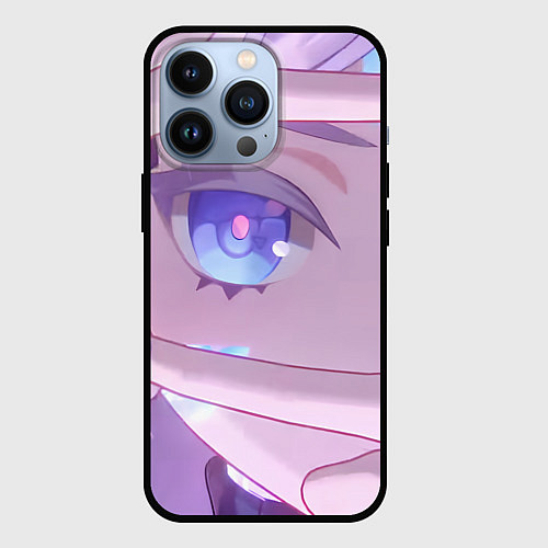 Чехол iPhone 13 Pro Genshin Impact Ситлали кадр / 3D-Черный – фото 1