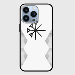 Чехол для iPhone 13 Pro Nightwish white poly, цвет: 3D-черный