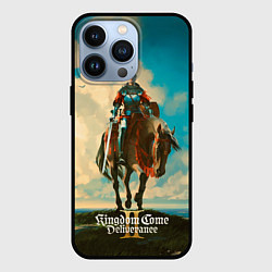 Чехол для iPhone 13 Pro Идржих на коне Kingdom come deliverence 2, цвет: 3D-черный