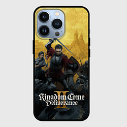 Чехол для iPhone 13 Pro Сражение Kingdom come 2 deliverance, цвет: 3D-черный