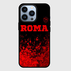 Чехол для iPhone 13 Pro Roma - red gradient посередине, цвет: 3D-черный