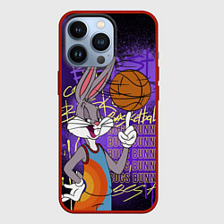 Чехол для iPhone 13 Pro Багз Банни - Looney Tunes, цвет: 3D-красный