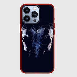 Чехол для iPhone 13 Pro Сверхъестественное, цвет: 3D-красный