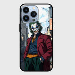 Чехол для iPhone 13 Pro Аниме Джокер, цвет: 3D-черный