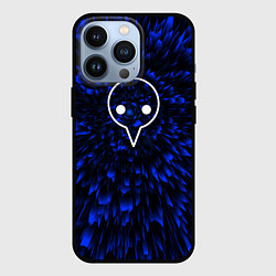 Чехол для iPhone 13 Pro Evangelion blue energy, цвет: 3D-черный
