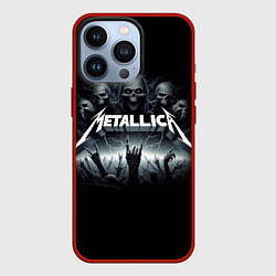 Чехол для iPhone 13 Pro Metallica thrash metal - gesture, цвет: 3D-красный
