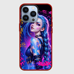 Чехол для iPhone 13 Pro Powder, цвет: 3D-красный