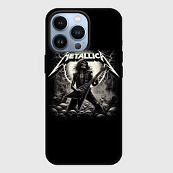 Чехол для iPhone 13 Pro Metallica - guitar solo, цвет: 3D-черный