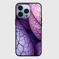 Чехол для iPhone 13 Pro Прожилки экзотического растения, цвет: 3D-черный