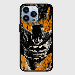 Чехол для iPhone 13 Pro Бэтмен супергерой, цвет: 3D-черный
