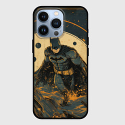 Чехол для iPhone 13 Pro Бэтмен крадется, цвет: 3D-черный