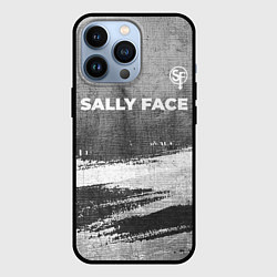 Чехол iPhone 13 Pro Sally Face - grey gradient посередине